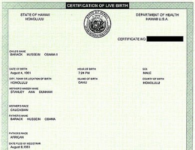 Birth Certificate 300
