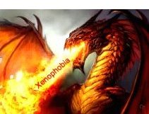 Xenophobia Dragon 150 White Top