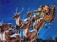 Santa in Sleigh 02 150