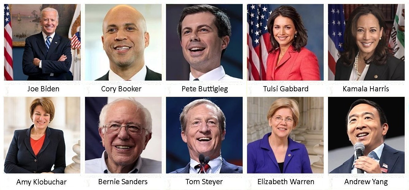 10 Debaters on 20-Nov-2019