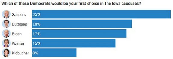 Iowa Poll 26-Jan-2020