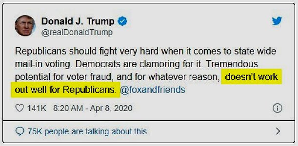 Trump Spilling the Beans Highlighted